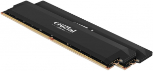 64GB 6400MHz DDR5 RAM Crucial Pro UDIMM OC CL40 1.35V (2x32GB) fekete (CP2K32G64C40U5B)