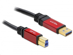 Delock 82759 USB 3.0-A male > USB 3.0-B male prémium kábel 5m