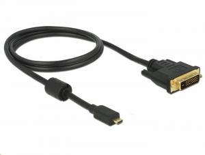 Delock 83585 Micro HDMI D --> DVI-D 1m kábel