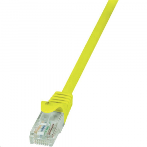 LogiLink UTP patch kábel CAT5e 0.5m sárga (CP1027U)