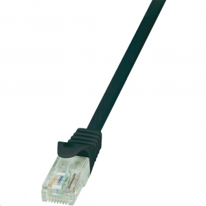 LogiLink UTP patch kábel CAT5e 10m fekete (CP1093U)