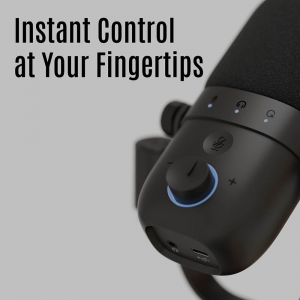 Streamplify MIC VOX mikrofon + asztali tart&oacute; (SPMC-MD3D323.11)