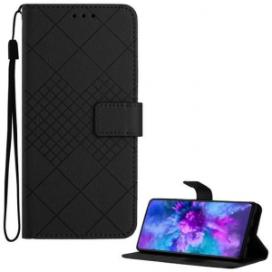 Gigapack Honor X5c Plus n&eacute;gyzet mint&aacute;s fliptok fekete (GP-177315)