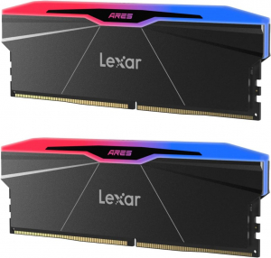 32GB 6000MHz DDR5 RAM Lexar ARES RGB 2nd Gen CL30 (2x16GB) (LD5U16G60C30BR-RGD)