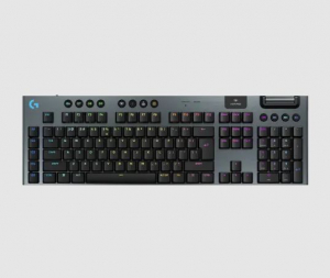 Logitech G915 X LIGHTSPEED vezeték nélküli angol nemzetközi (QWERTY) Clicky billentyűzet fekete (920-012709)