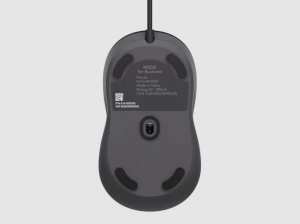 Logitech Signature Wired M520 for Business USB-C-vezet&eacute;kes eg&eacute;r grafitsz&uuml;rke (910-007511)