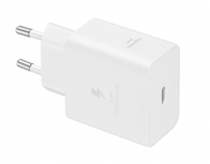 Samsung USB-C h&aacute;l&oacute;zati t&ouml;ltőfej 45W (k&aacute;bel n&eacute;lk&uuml;l) feh&eacute;r (EP-T4511NWEGEU)