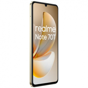 Realme Note 70T - 128GB+4GB - Arany - RMX5313 EU ( NOTE 70T 4+128 GOLD)