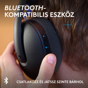 Logitech G325 LIGHTSPEED vezet&eacute;k n&eacute;lk&uuml;li Gaming headset fekete (981-001524)