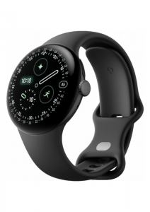 Google Pixel Watch 4, 41mm okos&oacute;ra matt fekete alum&iacute;nium tok/obszidi&aacute;n &oacute;rasz&iacute;j