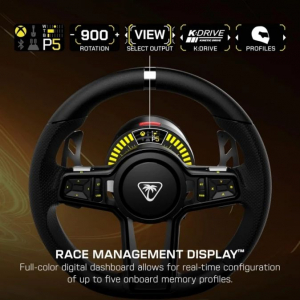 Turtle Beach VelocityOne Race KD3 verseny korm&aacute;ny &eacute;s ped&aacute;l (PC, Xbox One, Series X|S) (TBS-0003-05)