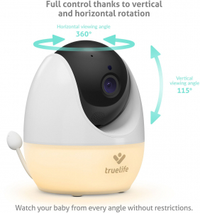 TrueLife NannyCam R4 Pro b&eacute;biőr - kamer&aacute;s