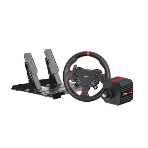 PXN csomag - VD4 F PC Szimul&aacute;tor szett (Direct Drive, VD4 b&aacute;zis + WAS korm&aacute;ny + PD HM ped&aacute;l, fekete) (VD4 BUNDLE F)