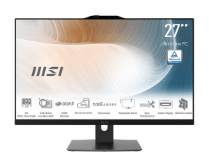 MSI Modern AM272P 1M-1293XEU AIO PC 27" Intel Core 5 120U 16GB 512GB SSD NoOS fekete (9S6-AF8231-1293)