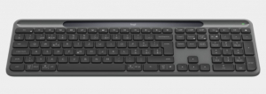Logitech K980 Signature Slim Solar+ vezet&eacute;k n&eacute;lk&uuml;li US billentyűzet grafitsz&uuml;rke (920-013764)