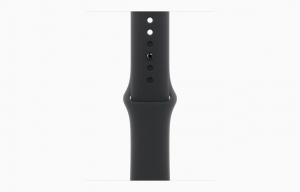 Apple Watch Series 11 GPS + Cellular 42mm asztrosz&uuml;rke alum&iacute;niumtok fekete sportsz&iacute;j M/L (MF8C4MP/A)