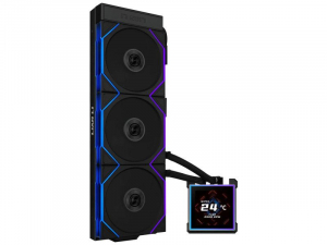 Lian Li HydroShift II LCD-S 360 TL univerz&aacute;lis CPU v&iacute;zhűt&eacute;s fekete (G89.GHS2LCDS36TB.00)