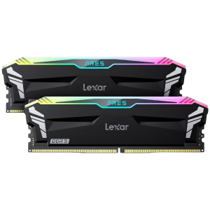 32GB 6400MT/s DDR5 RAM Lexar ARES RGB CL32 (2x16GB) (LD5EU016G-R6400GDLA)