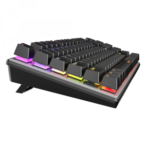Meetion MK0008PRO RGB mechanikus Red Switch vezet&eacute;kes Gamer billentyűzet fekete (MT-MK0008PRO)