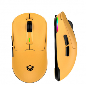 Meetion GW24 Vezet&eacute;kes+2,4G+Bluetooth gamer eg&eacute;r s&aacute;rga (GW24YELLOW)