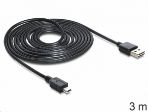 Delock 83364 USB 2.0 -A apa > USB 2.0 mini apa kábel 3 m