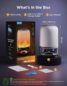 Govee Table Lamp 2 Pro x Sound by JBL - asztali l&aacute;mpa hangsz&oacute;r&oacute;val (H6020)