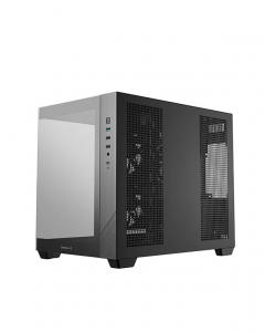 Deepcool CG330 3F t&aacute;p n&eacute;lk&uuml;li ablakos Micro-ATX h&aacute;z fekete (R-CG330-BKNGM3-G)