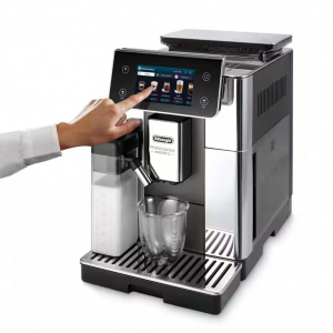 DeLonghi PrimaDonna Aromatic automata k&aacute;v&eacute;főző f&eacute;nyes tit&aacute;n sz&iacute;nű (ECAM630.75.TSM)