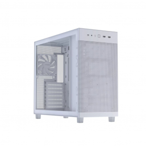 ASUS Prime AP303 Tempered Glass Panel t&aacute;p n&eacute;lk&uuml;li ablakos h&aacute;z feh&eacute;r (90DC00V3-B39010)