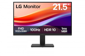 22" LG 22U401A-B monitor fekete