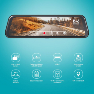 Lamax S8 Dual aut&oacute;s menetr&ouml;gz&iacute;tő kamera (8595724901686)