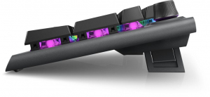 DELL AW920K Alienware Tri-Mode US (QWERTY) vezet&eacute;k n&eacute;lk&uuml;li Gaming billentyűzet Dark Side of the Moon (545-BBFL)