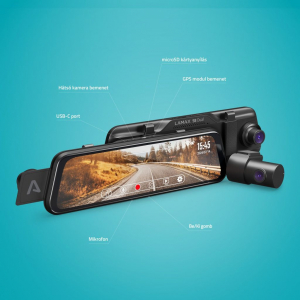 Lamax S8 Dual aut&oacute;s menetr&ouml;gz&iacute;tő kamera (8595724901686)