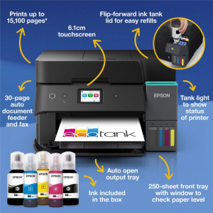 Epson L6390 EcoTank multifunkci&oacute;s nyomtat&oacute; fekete (C11CL40405)