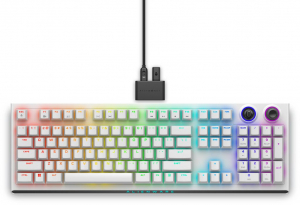 DELL AW920K Alienware Tri-Mode US (QWERTY) vezet&eacute;k n&eacute;lk&uuml;li Gaming billentyűzet Lunar light (545-BBFK)