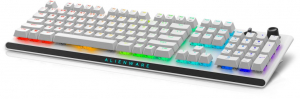 DELL AW920K Alienware Tri-Mode US (QWERTY) vezet&eacute;k n&eacute;lk&uuml;li Gaming billentyűzet Lunar light (545-BBFK)