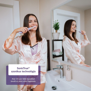 TrueLife SonicBrush Compact elektromos fogkefe levendula (8596687101007)