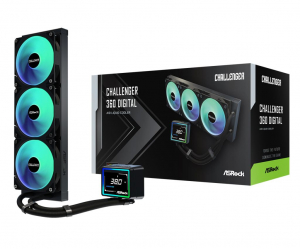 ASRock Challenger 360 Digital univerz&aacute;lis CPU v&iacute;zhűt&eacute;s fekete (90-ACLA36-BAAGA6)