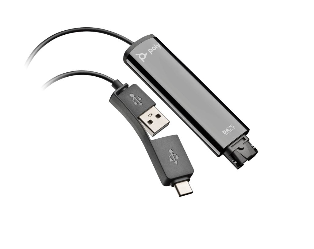 Poly DA75 USB–QD-adapter (786C6AA)