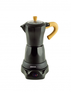Jocca 2188N 6 cs&eacute;sz&eacute;s elektromos &bdquo;olasz&rdquo; k&aacute;v&eacute;főző fekete