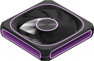 Formula Air Fusion 1 hűtő ventil&aacute;tor 12cm fekete (Air Fusion 1 BK)