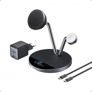 Anker Prime MagSafe kompatibilis vezet&eacute;k n&eacute;lk&uuml;li t&ouml;ltő&aacute;llv&aacute;ny (B25X7G11)