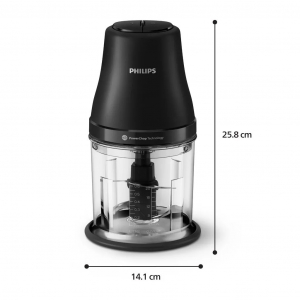 Philips 3000 Series apr&iacute;t&oacute; fekete (HR1501/00)