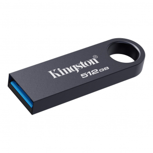 Pen Drive 512GB Kingston DataTraveler SE9 G3 USB 3.2 Gen 1 Dark Nickel - s&ouml;t&eacute;tsz&uuml;rke (KE-U2X512-1AC)