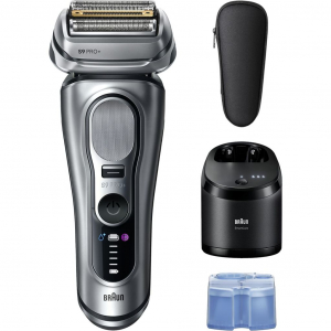 BRAUN 9667cc Series 9 Pro+ Elektromos borotva, ez&uuml;st