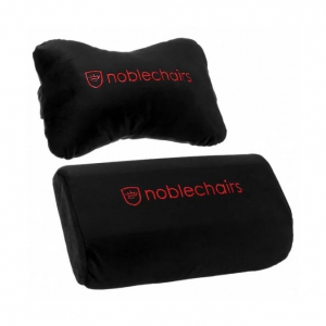 noblechairs gamer sz&eacute;k kieg&eacute;sz&iacute;tő - p&aacute;rna szett fekete-piros (YYY901)