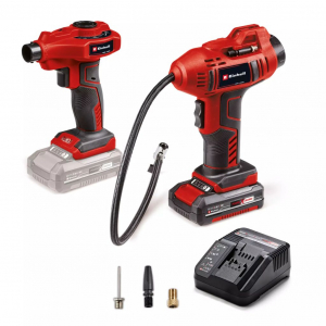 Einhell CE-AP 18+CE-CC 18+2,0 Ah Kit - akkumul&aacute;toros aut&oacute;s kompresszor &eacute;s akkumul&aacute;toros pumpa (2070111)