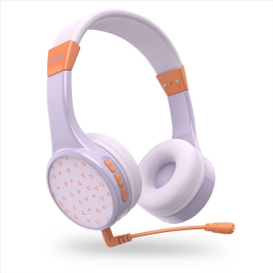 Hama Teens Guard II Bluetooth fejhallgat&oacute; gyerekeknek hangerő-korl&aacute;toz&aacute;ssal lila-narancss&aacute;rga (00184183)