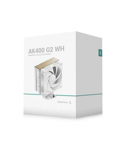 Deepcool AK400 G2 WH univerz&aacute;lis CPU hűtő feh&eacute;r (R-AK400G2-WHNNMN-GJD)
