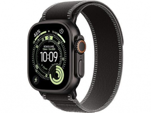 Apple Watch Ultra 3 GPS+Cellular 49mm fekete tit&aacute;ntok, fekete-hamusz&uuml;rke terep p&aacute;nt M/L m&eacute;ret (MF1H4QH/A)